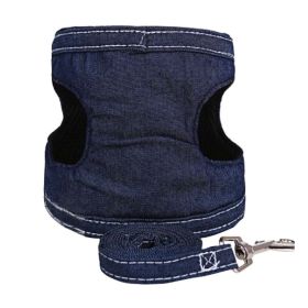 Jean Style Nylon Material Pets Harness Supplies Dogs Leash Collar 120cm Long (SKU: PS-PET2975339011-ALIEN00809)