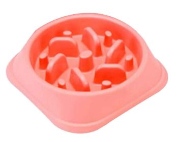 Slow Feed Dog Bowl Fun Feeder Non-Slip Pet Bowl [B] (SKU: BC-PET2975261011-IRENE04769)