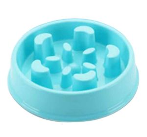 Slow Feed Dog Bowl Fun Feeder Non-Slip Pet Bowl [D] (SKU: BC-PET2975261011-IRENE04771)