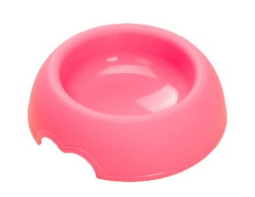 Dog Food Bowl Pet Bowl Resin Plastic Bowl Cat Bowl Cat Feeders Anti-slip Pink (SKU: GM-PET3024199011-KELLY00260)