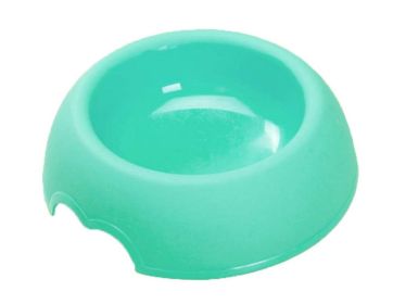 Dog Food Bowl Pet Bowl Resin Plastic Bowl Cat Bowl Cat Feeders Anti-slip Green (SKU: GM-PET3024199011-KELLY00258)