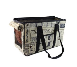 [British Street] Fashion Pet Carriers Tote Bag for Dogs and Cats (SKU: PS-PET2975337011-ALAN02331)