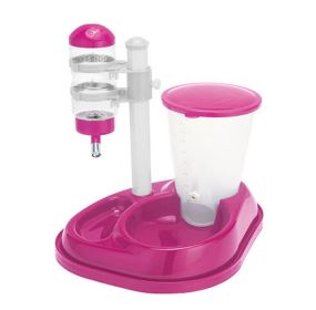 Automatic Dog Drinking Device Pet Water Bottle Feeder PINK (PS-PET2975358011-ALAN02245: Variation Theme 6211)
