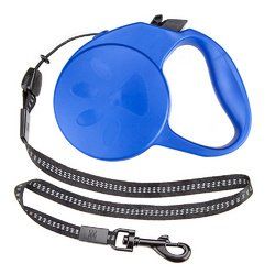10-foot Blue Extra-Small Retractable Dog Leash (SKU: ALSH-004)