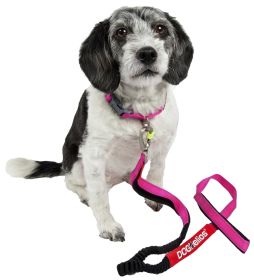 Dog Helios Neo-Indestructible Easy-Tension Sporty Embroidered Thick Durable Pet Dog Leash And Collar (Color: orangeSize)