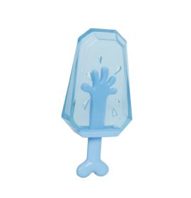 Pet Life Ices Cooling 'Lick And Gnaw' Water Fillable And Freezable Rubberized Dog Chew And Teether Toy (Color: green)