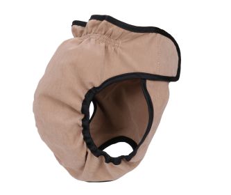 Pet Life Pooper-Dooper Protective, Reusable, And Washable Training Dog Diaper Cover-Up (Color: KhakiSize)