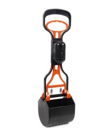 Pet Life Squeeze-N-Scoop Cat And Dog Lightweight Pooper Scooper W/ Waste Bag Holder (SKU: PS2ORBK)