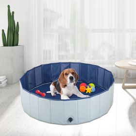 Foldable Pet Bath Pool, Collapsible Dog Bathing Tub, Kiddie and Toy Pool for Dogs Cats and Kids (size: large)