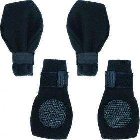 Fahion Pet Arctic Fleece Dog Boots - BlackST12013 (Default: Default)