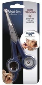 Four Paws Magic Coat Professional Safety Tip Facial Dog Grooming Scissors (Default: Default)