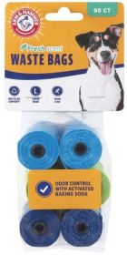 Arm and Hammer Dog Waste Refill Bags Fresh Scent Assorted Colors 90 count (Default: Default)