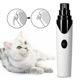 Electric Paws Nail Trimmer Grinder Grooming Tool Care Clipper For Pet Dog Cat (Color: As pictures)