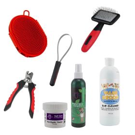 Paw Brothers Grooming Kit for Short Hair/Small Dogs (Default: Default)