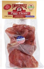 Smokehouse Piggy Chews All Natural Dog Treat 6 count (Default: Default)