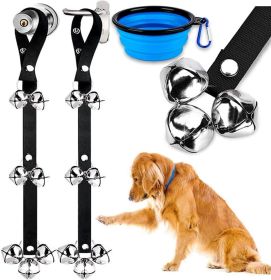 33in Dog Bells Potty Training Indoor Pet Doorbells, Adjustable Length for Small, Medium and Large Dog XH (Color: As Picture)