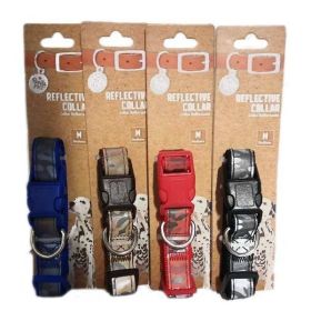 Medium Reflective Dog Collar - Assorted Colors Case Pack 96 (SKU: 2332280)