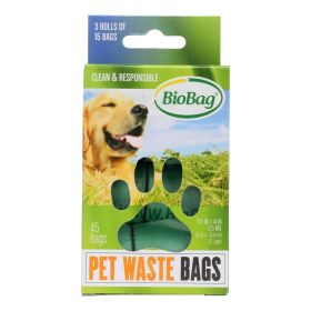 BioBag - Dog Waste Bags - Case of 12 - 45 Count (SKU: 1268796)