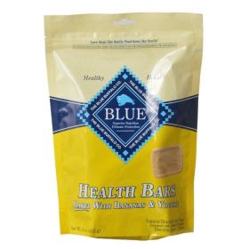 Blue Buffalo Health Bars Dog Biscuits Baked with Bananas and Yogurt (Default: Default)