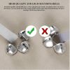 33in Dog Bells Potty Training Indoor Pet Doorbells, Adjustable Length for Small, Medium and Large Dog XH