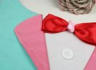 Manual Suit Shaped Dog Wedding Collars Pet Grooming Triangle Bandana GREEN, L