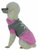 Snow Flake Cable-Knit Ribbed Fashion Turtle Neck Dog Sweater