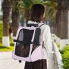 Free shipping Portable Pet Travel Carrier Bag Rolling Backpack Cat Dog Transporting Luggage Box