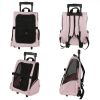 Free shipping Portable Pet Travel Carrier Bag Rolling Backpack Cat Dog Transporting Luggage Box